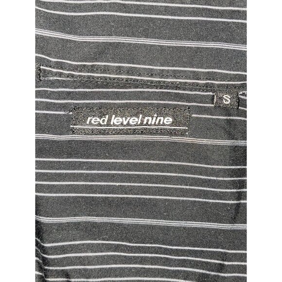 Red Level Nine Shirts Red Level Nine Black Dress Shirt Mens Size